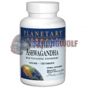 Ashwagandha [Ашваганда] (570 мг x 120 табл), Planetary Herbals