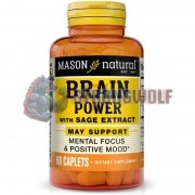 Brain [Brain] (60 табл), Mason Natural
