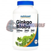 Ginkgo [Гинкго Билоба] (120 мг x 240 капс), Nutricost