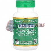 Ginkgo [Гинкго Билоба] (120 мг x 60 капс), California Gold Nutrition