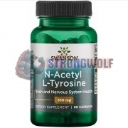 N-Acetyl [Тирозин] (350 мг x 60 капс), Swanson