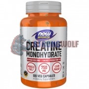 Creatine Monohydrate (120 шт по 750 мг), NOW Sports