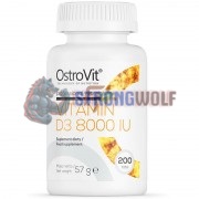 Vitamin D3 8000 IU (200 шт по 25 мкг), OstroVit