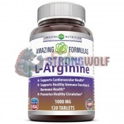 L-Arginine (100 шт по 1000 мг), Amazing Nutrition