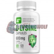 L-Lysine (120 шт по 600 мг), 4Me Nutrition