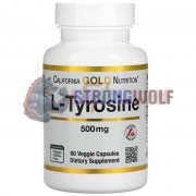 L-Tyrosine [AjiPure®] (60 шт по 500 мг), California Gold Nutrition