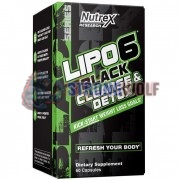 Lipo-6 Black Cleanse & Detox (60 шт), Nutrex Research
