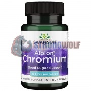 Chromium [Albion®] (180 шт по 200 мкг), Swanson