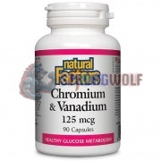 Chromium & Vanadium (90 шт), Natural Factors