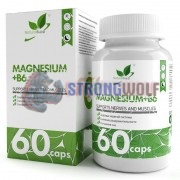 Magnesium + B6 (60 шт), NaturalSupp