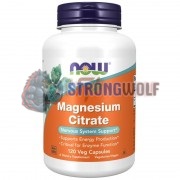 Magnesium Citrate (120 шт), NOW Foods