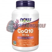 CoQ10 (240 шт по 30 мг), NOW Foods
