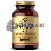 Chelated Magnesium Calcium 2:1 (90 шт), Solgar